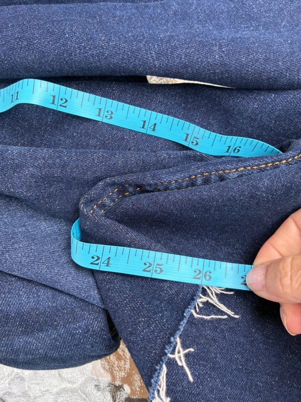 Boden Dark Blue Wide Leg Jeans
